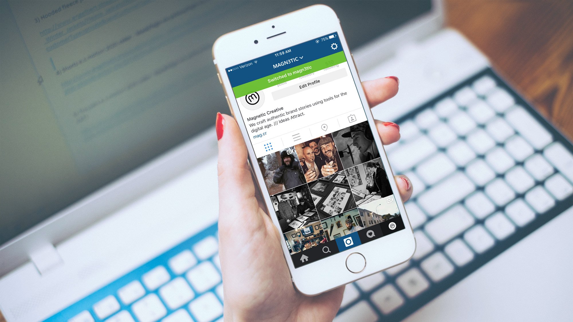 manage multiple instagram accounts