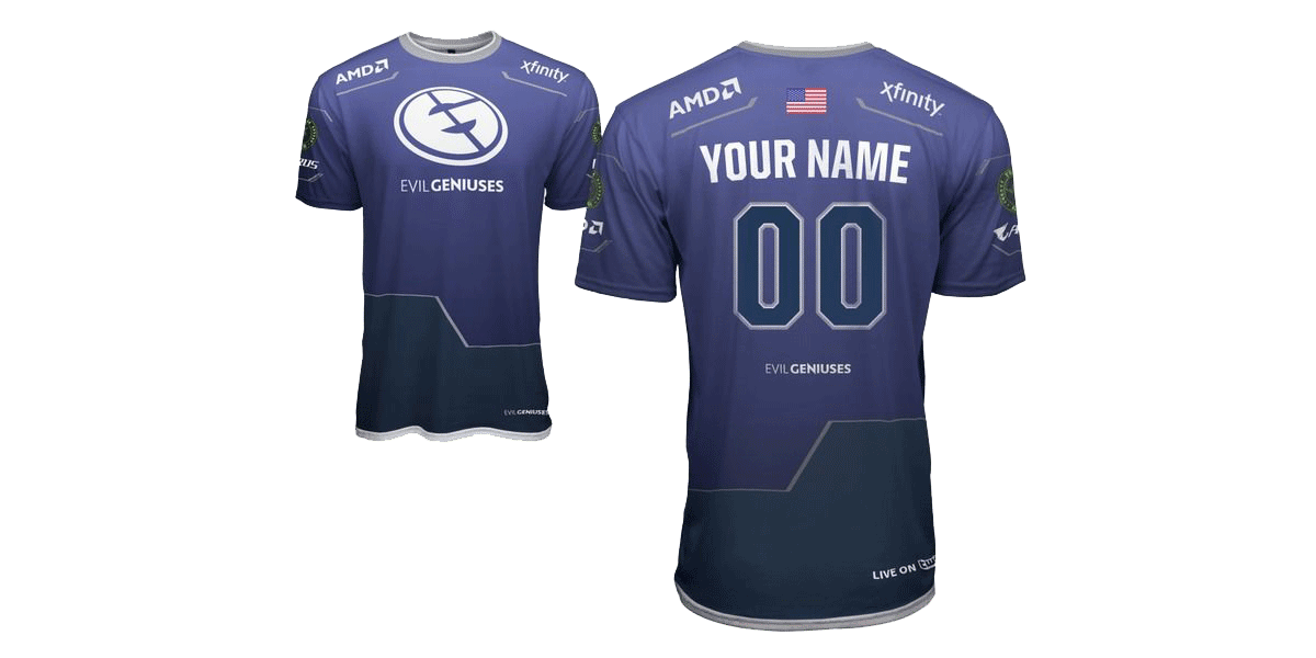 esports jersey branding design