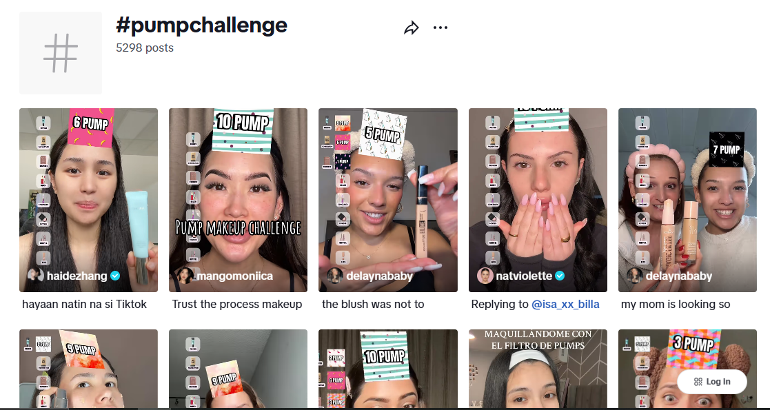 tiktok viral challenge ideas