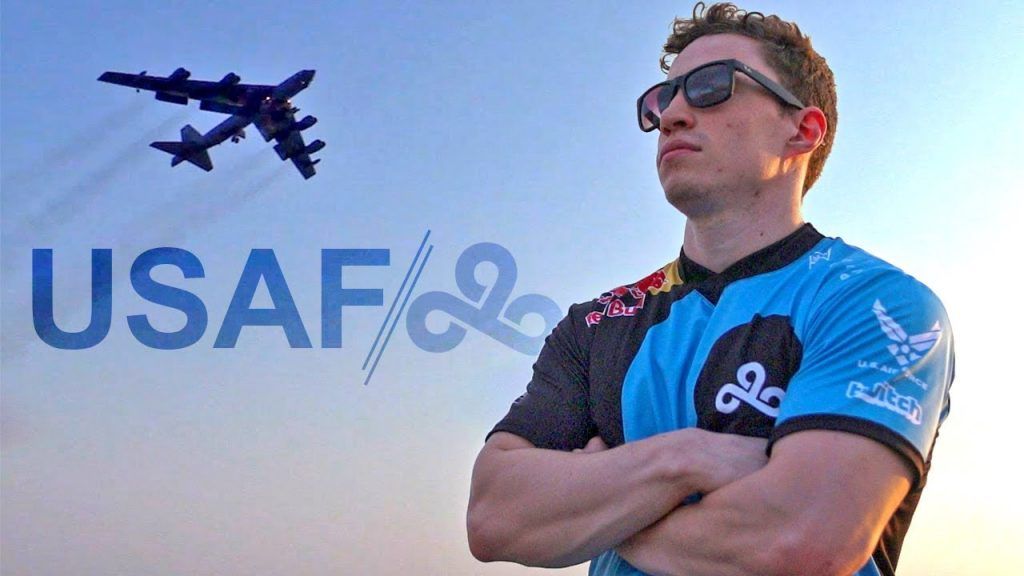 usaf esports partnership branding