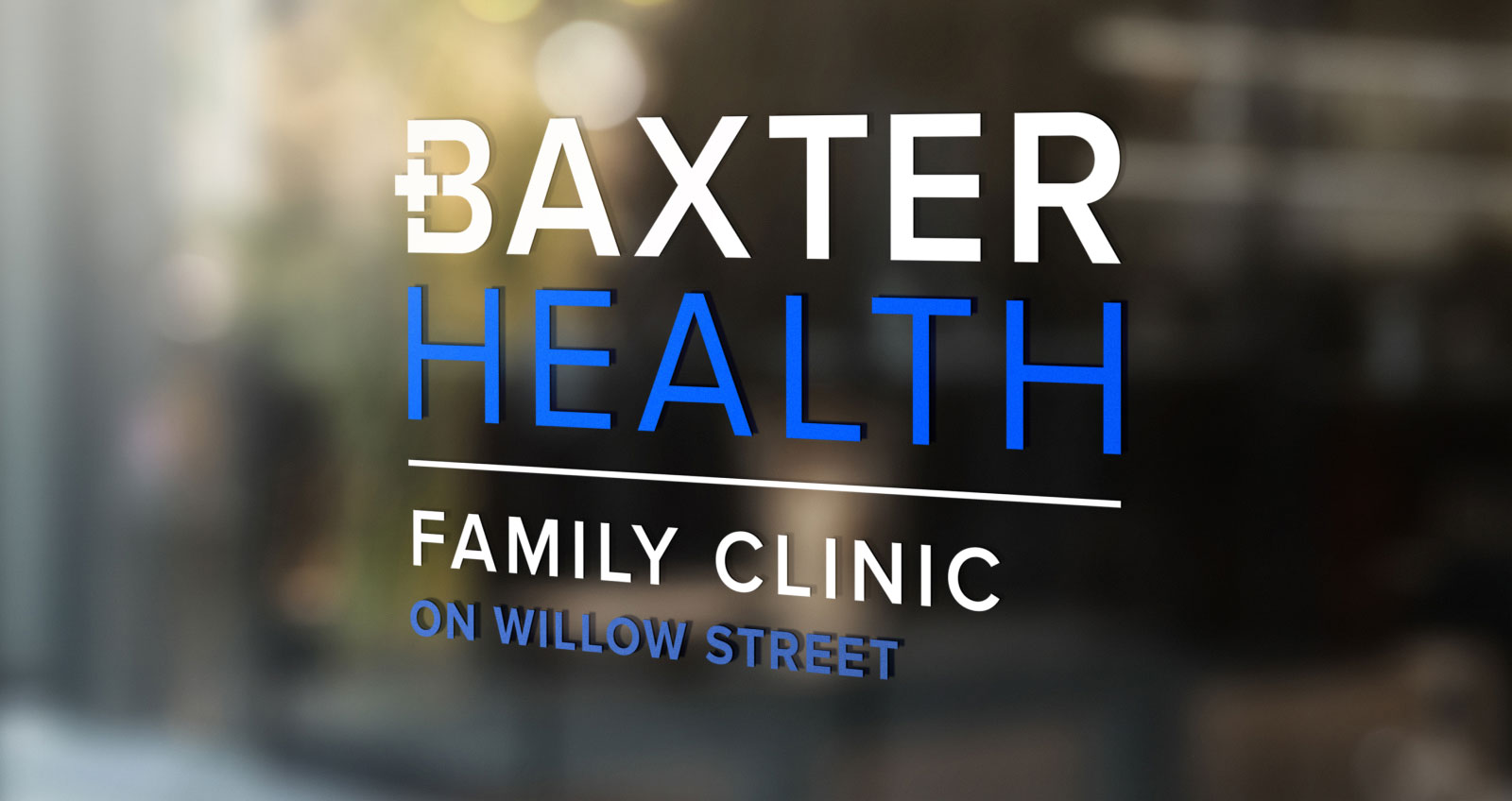 Baxter Health Clinic wayfinding design