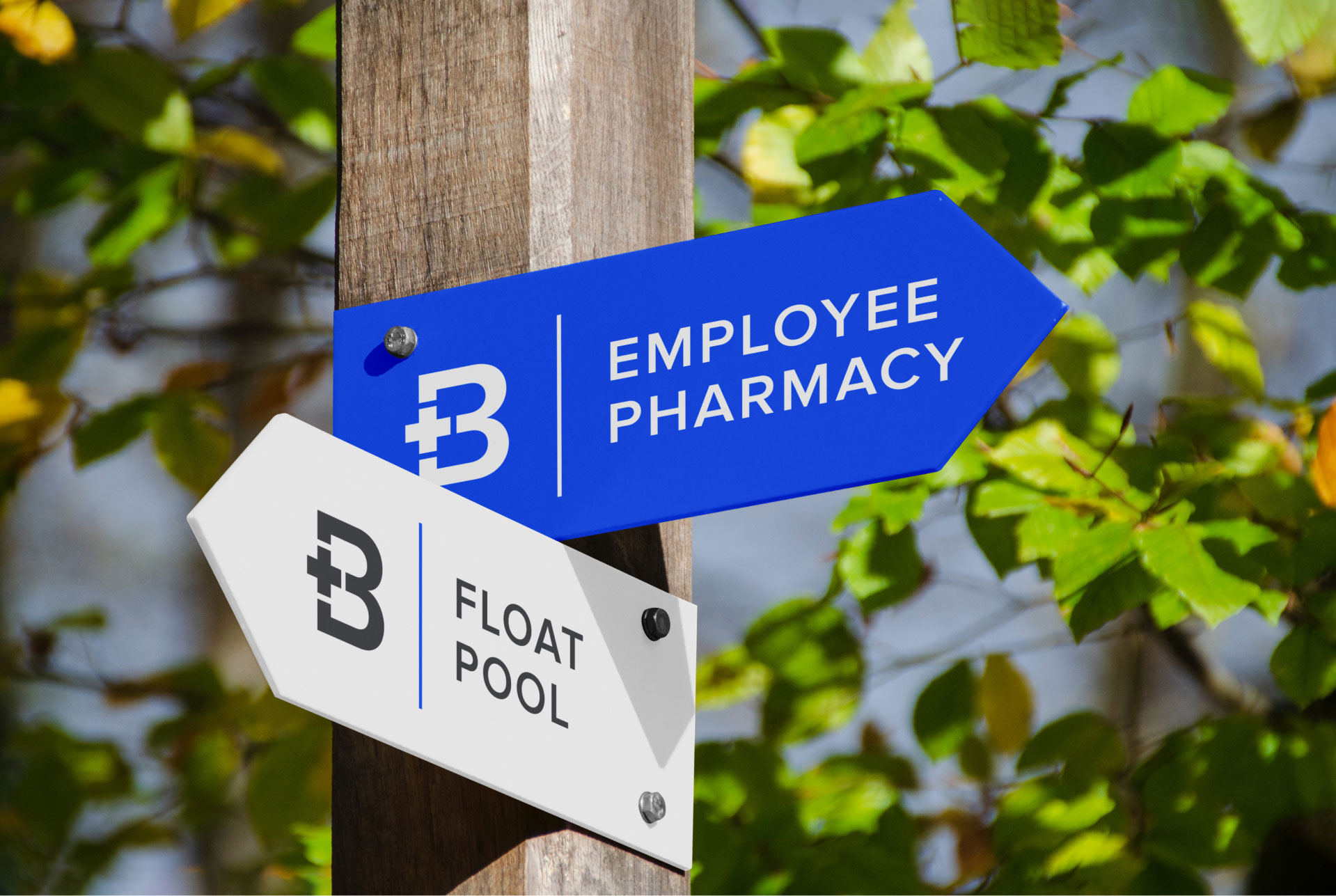 Baxter Health Signage design