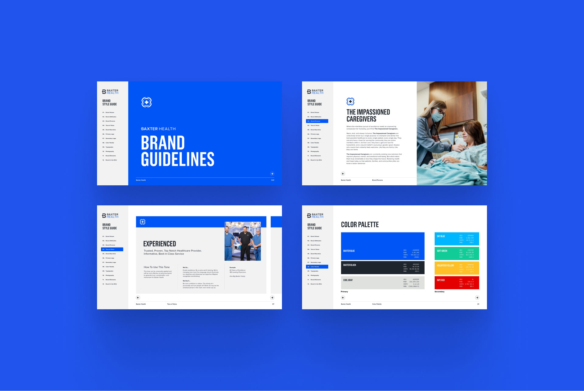 Baxter Health brand guidelines