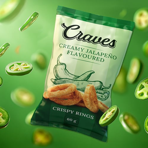 Craves Brand Packaging Design
