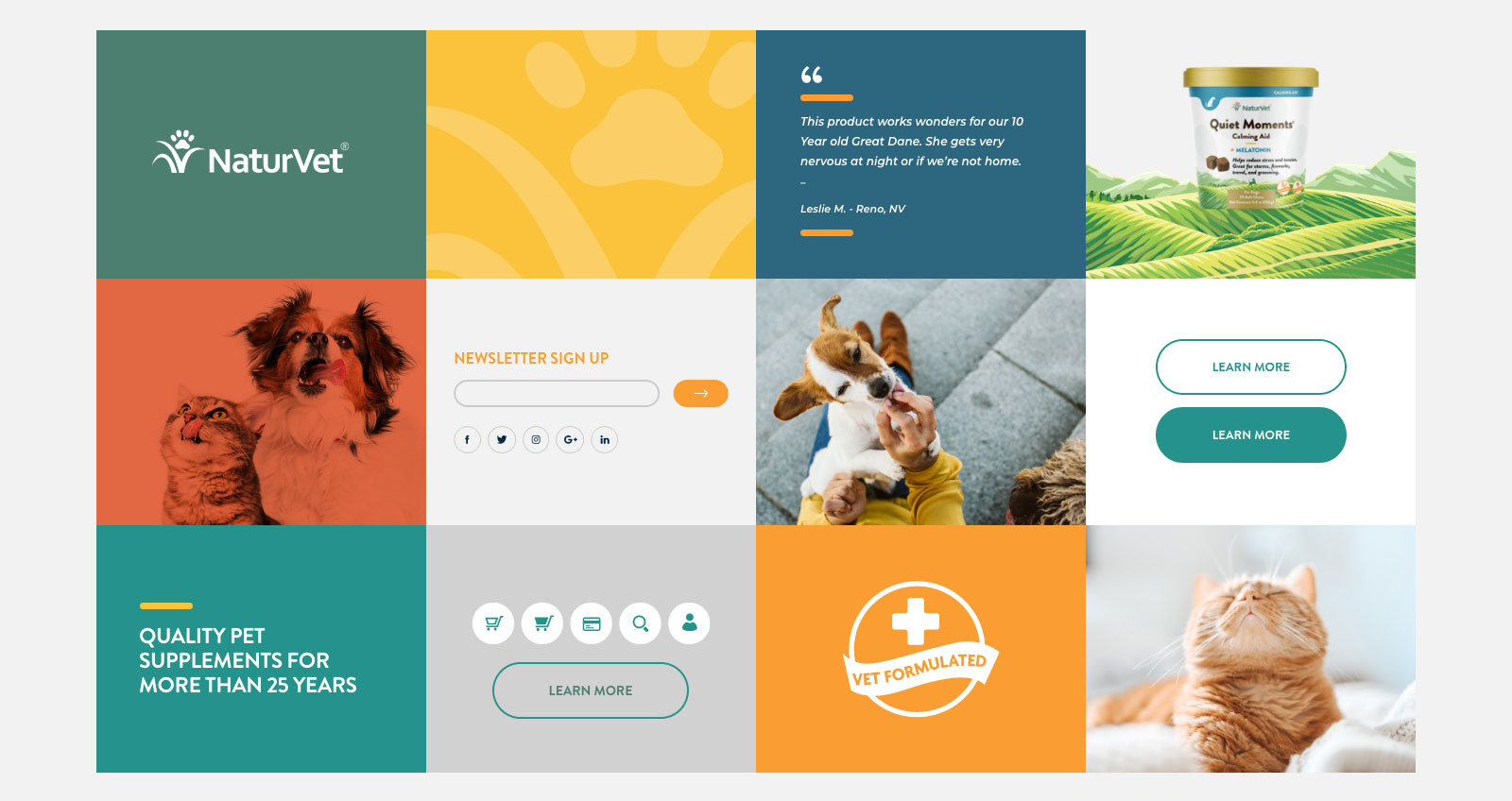 Naturvet Branding styles