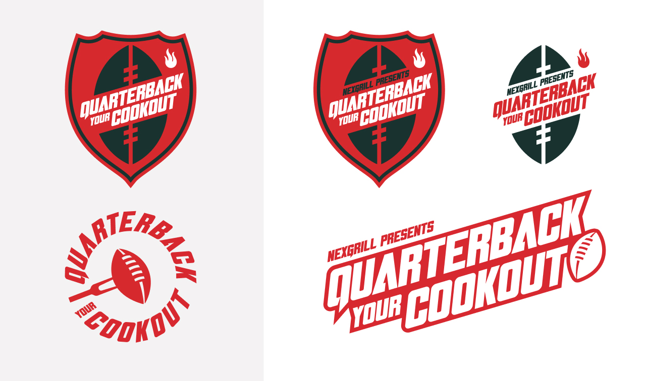 NexGrill Campaign logo design