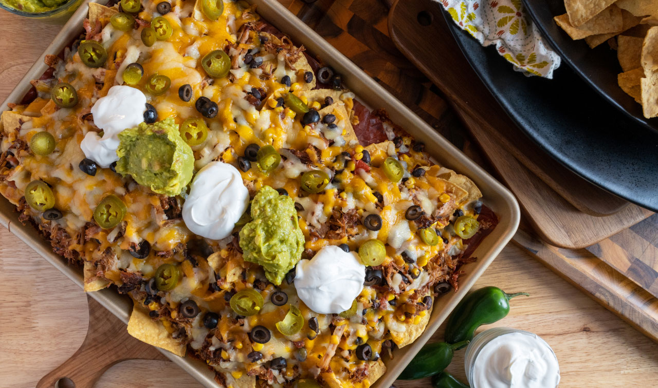 NexGrill Superbowl cookout food