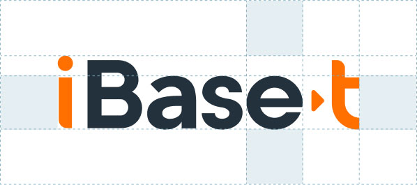 iBase-t Logo design structure