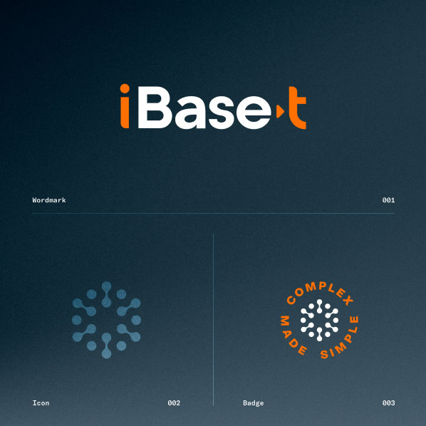iBase-t Logo design system