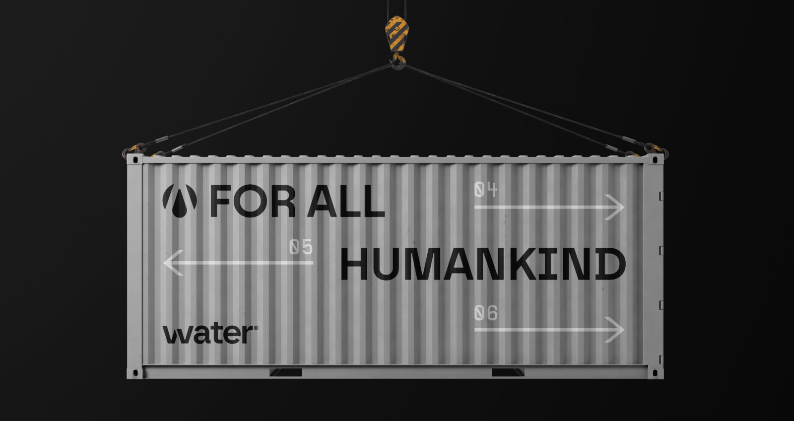 vvater-branded-shipping-container